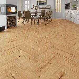 OFF 16% Luxury Flooring Herringbone Natural Engineered Oak Brushed & Oiled Flooring - 15... Luxury Flooring