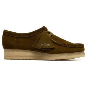 OFF 59% Clarks Originals Womens Olive Wallabee Shoe - Female - Brown ... Designerwear