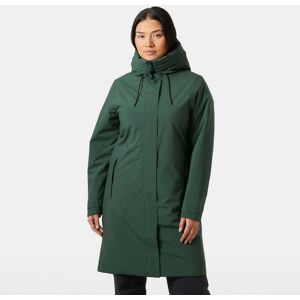 OFF 30% Helly Hansen Women Victoria Insulated Rain Coat With Hood Green ... Helly Hansen