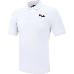 OFF 68% FILA Mens White Otis Polo Shirt - Male - [
