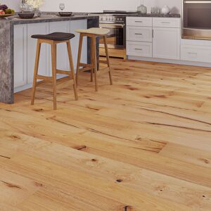 OFF 9% Luxury Flooring Natural Engineered Oak Distressed & Lacquered Flooring - 15mm ... Luxury Flooring